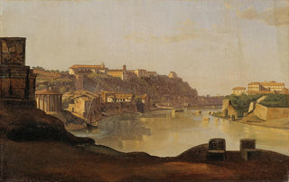 Gustaf Sderberg - View over the Tiber to the Aventine Rome.webp