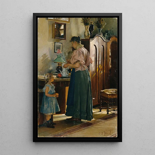 Gustav August Hessl - Vesperzeit.webp