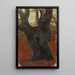 Studio d'albero - Gustav Kampmann — quadro incorniciato alla parete