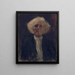 L'Aveugle - Gustav Klimt — gerahmtes Bild an der Wand