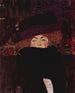 Donna con cappello e boa di piume - Gustav Klimt — vista dell’opera