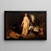 Fabel - Gustav Klimt — gerahmtes Bild an der Wand