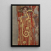 Hygie - Gustav Klimt — gerahmtes Bild an der Wand