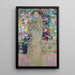 Portrait posthume di Ria Munk III - Gustav Klimt — quadro incorniciato alla parete