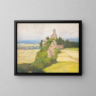 Frédéric - Gustav Macoun — gerahmtes Bild an der Wand