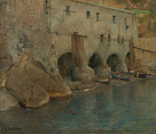 San Fruttuoso - Gustav Schönleber — Ansicht des Kunstwerks