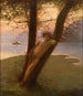 Figura mitologica su un'isola - Gustave-Claude-Étienne Courtois — vista dell’opera