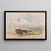 Blankenberge - Gustave Adolphe Simonau — gerahmtes Bild an der Wand