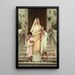 Die Mutter der Gracchen - Gustave Boulanger — gerahmtes Bild an der Wand