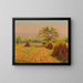Meules - Gustave Cariot — gerahmtes Bild an der Wand
