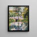 Moulin de Prigny - Gustave Cariot — gerahmtes Bild an der Wand
