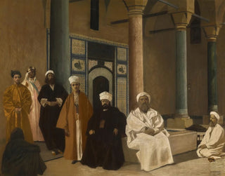Gustave Cluseret - Outside the privy chamber Topkapi palace Istanbul.webp