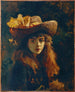 Portrait einer Mädchen - Gustave Courbet — Ansicht des Kunstwerks