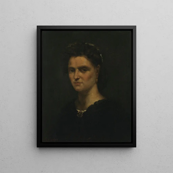 Gustave Courbet - Bildnis einer Dame.webp