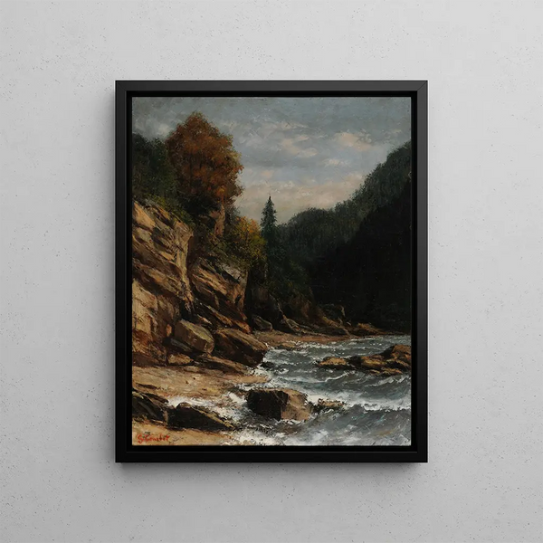 Gustave Courbet - Bords du lac Lman.webp