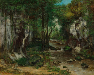 Gustave Courbet - Le Ruisseau de Puits Noir.webp