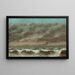 marino - Gustave Courbet — quadro incorniciato alla parete