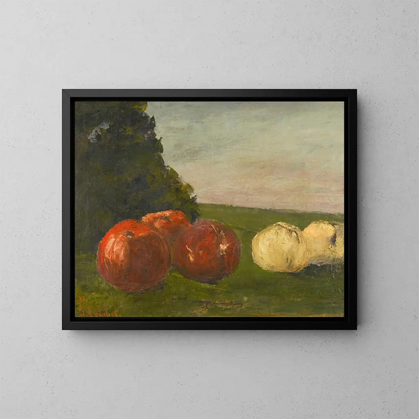 Nature morte - Gustave Courbet — quadro incorniciato alla parete