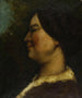 Portrait einer Frau - Gustave Courbet — Ansicht des Kunstwerks
