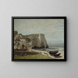 Gustave Courbet - The Etretat Cliffs after the Storm.webp