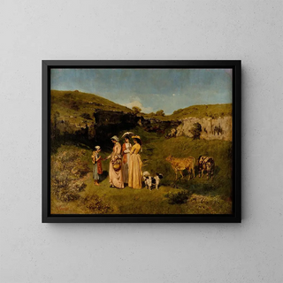 Gustave Courbet - Young Ladies of the Village.webp