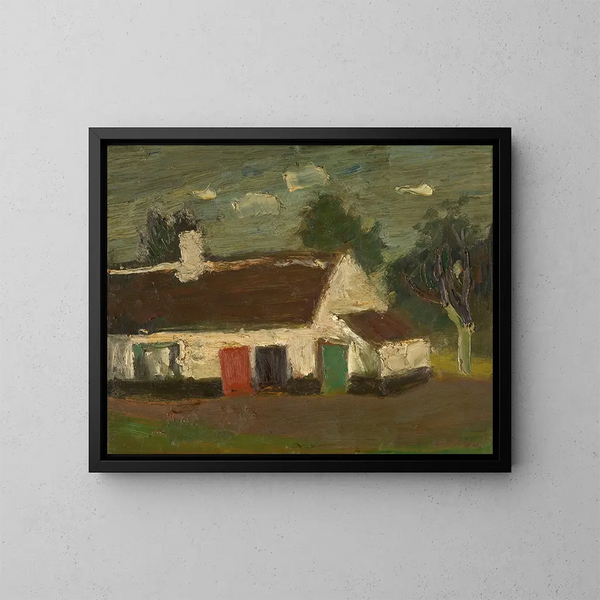 Ferme - Gustave De Smet — quadro incorniciato alla parete