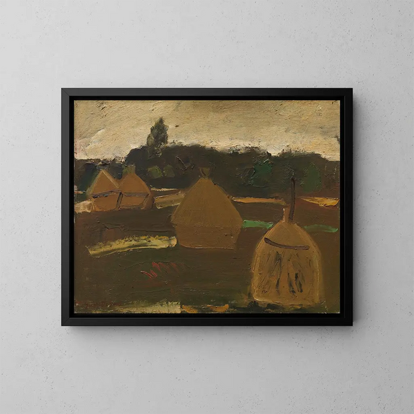 Meules - Gustave De Smet — quadro incorniciato alla parete