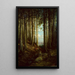 Alpine scene - Gustave Doré — framed artwork on a wall