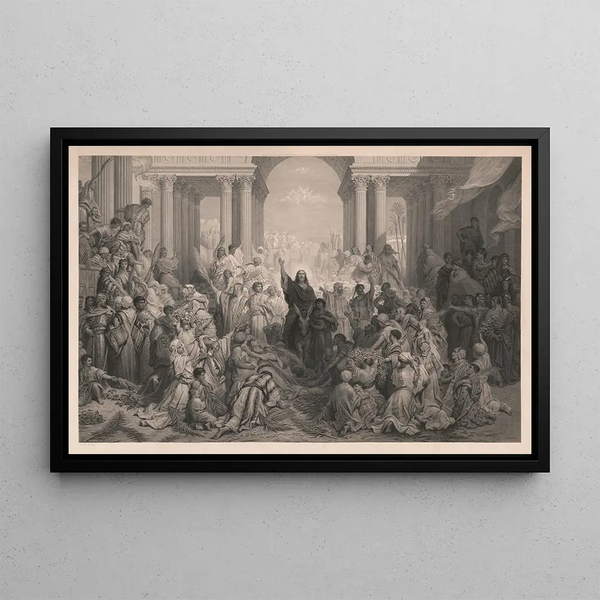 Gustave Dor - Christs entry into Jerusalem.webp