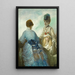 La promenade - Gustave Doré — framed artwork on a wall