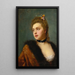 Parisienne - Gustave Jean Jacquet — quadro incorniciato alla parete