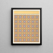 Deckenbild des Damenemhat N 82 - Gustave Jaquier — gerahmtes Bild an der Wand
