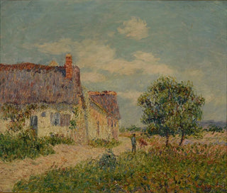 Chaumière au Vandreuil - Gustave Loiseau — Ansicht des Kunstwerks