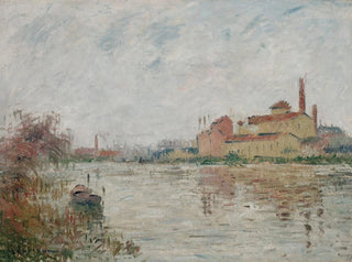 Gustave Loiseau - LUsine au bord de la rivire.webp