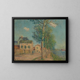 Gustave Loiseau - Le Chemin au bord de la rivire.webp