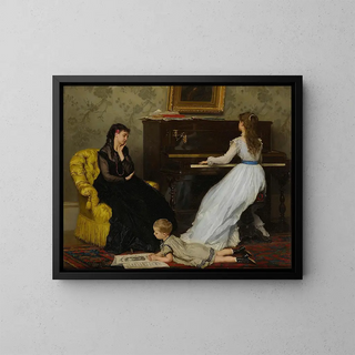 Gustave Lonard de Jonghe - Practicing.webp