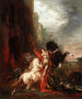 Diomede divorato dai suoi cavalli - Gustave Moreau — vista dell’opera