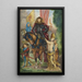 Retre et captives - Gustave Moreau — gerahmtes Bild an der Wand