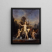 Venere che emerge dal mare - Gustave Moreau — quadro incorniciato alla parete