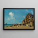 Figures sur une promenade - Gustave-Édouard Le Sénéchal de Kerdroret — quadro incorniciato alla parete