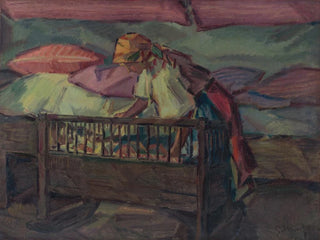 Gustv Mall - By a Cradle.webp