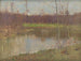Landschaft mit einem Fischteich - Gustav Mahler — Ansicht des Kunstwerks
