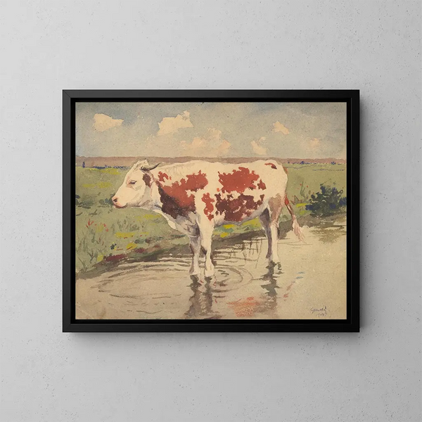 Piccola mucca - Gustav Mahler — quadro incorniciato alla parete