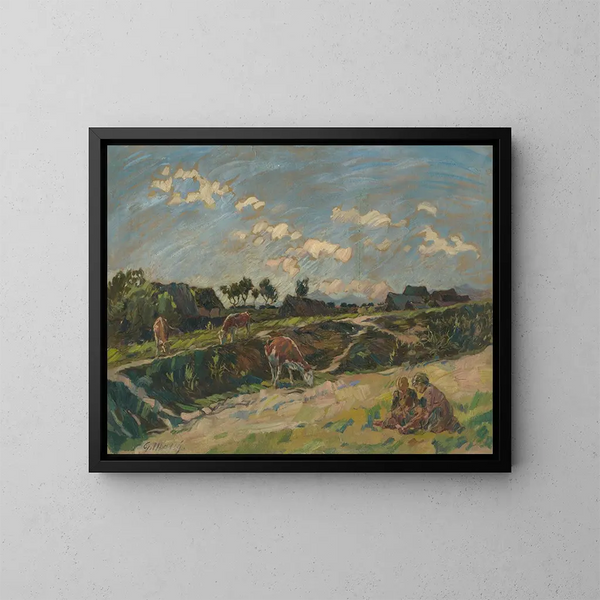 Motivo di Vec - Gustav Mahler — quadro incorniciato alla parete