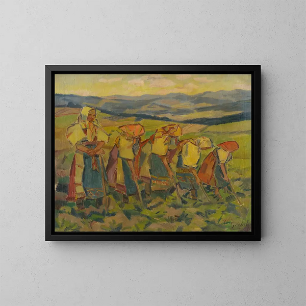 Okopvaky sulla paglia - Gustav Mahler — quadro incorniciato alla parete