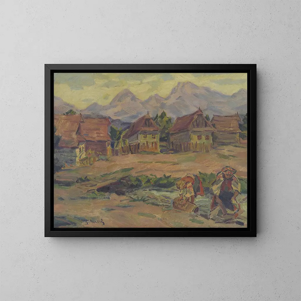 su un ruscello sotto i Tatras - Gustav Mahler — quadro incorniciato alla parete