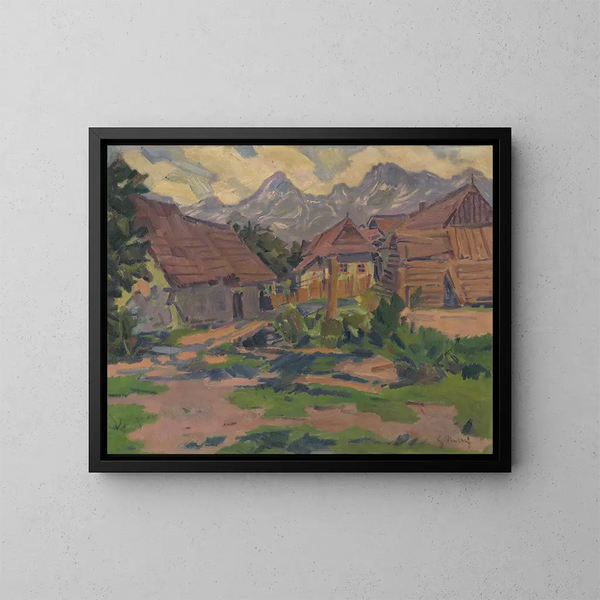 Parte di Menguoviec - Gustav Mahler — quadro incorniciato alla parete