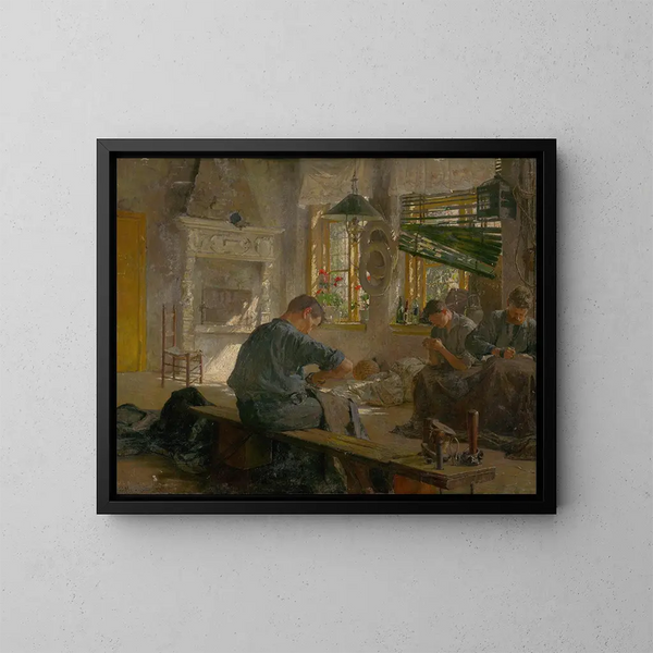Konstrukteure von Schiffen - Gustav Mahler — gerahmtes Bild an der Wand