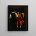 Danse costumée - Guy Pène du Bois — gerahmtes Bild an der Wand