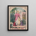 Der Schutzengel - H. H. Lloyd Co — gerahmtes Bild an der Wand